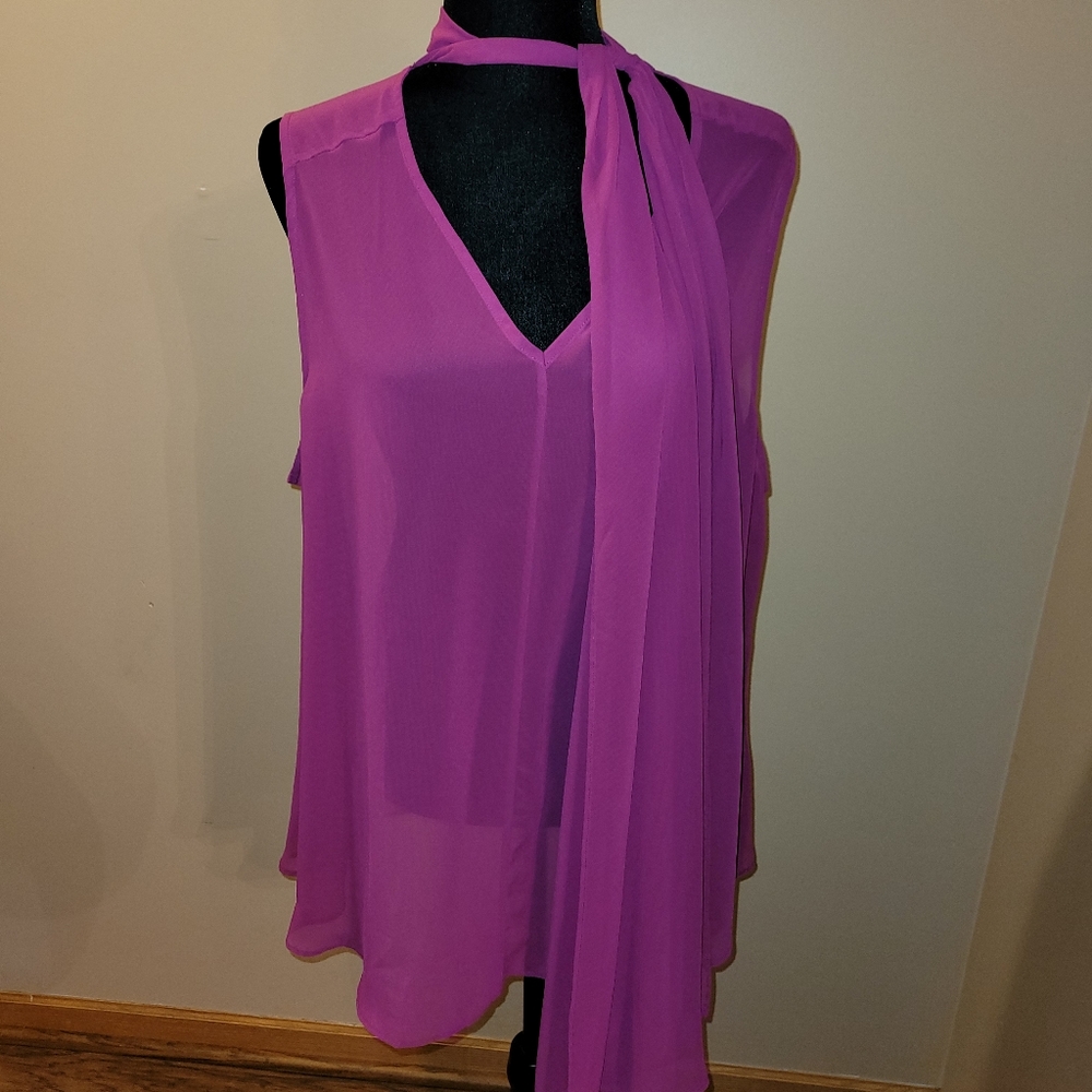 Elegant Purple Women's Tank Top